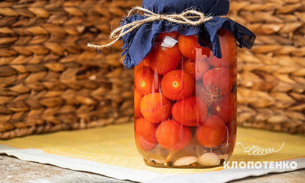Мариновані плмідори чері