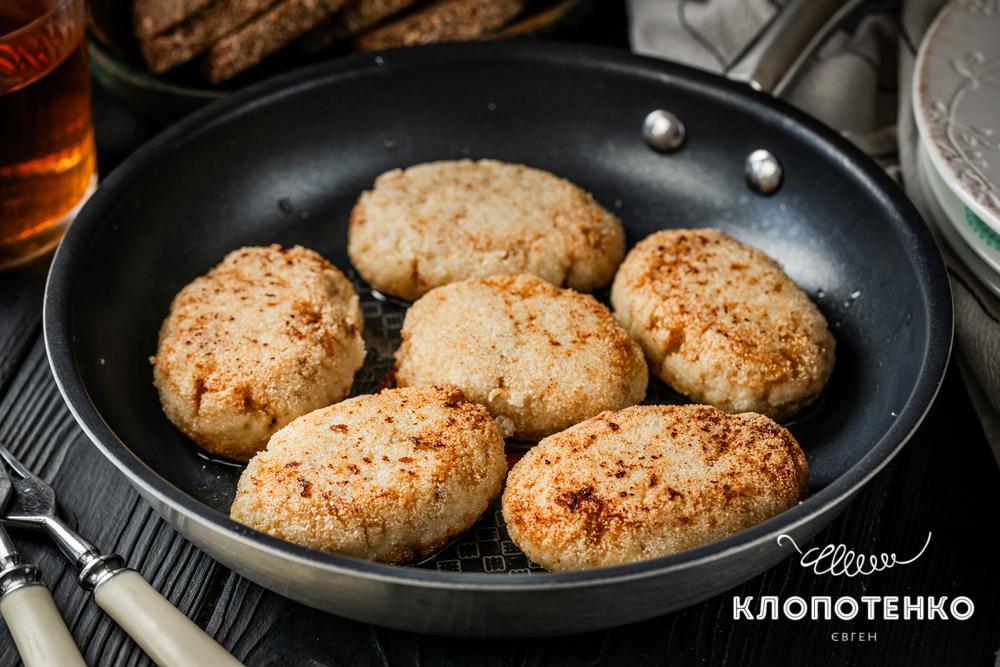 рибні котлети з минтая