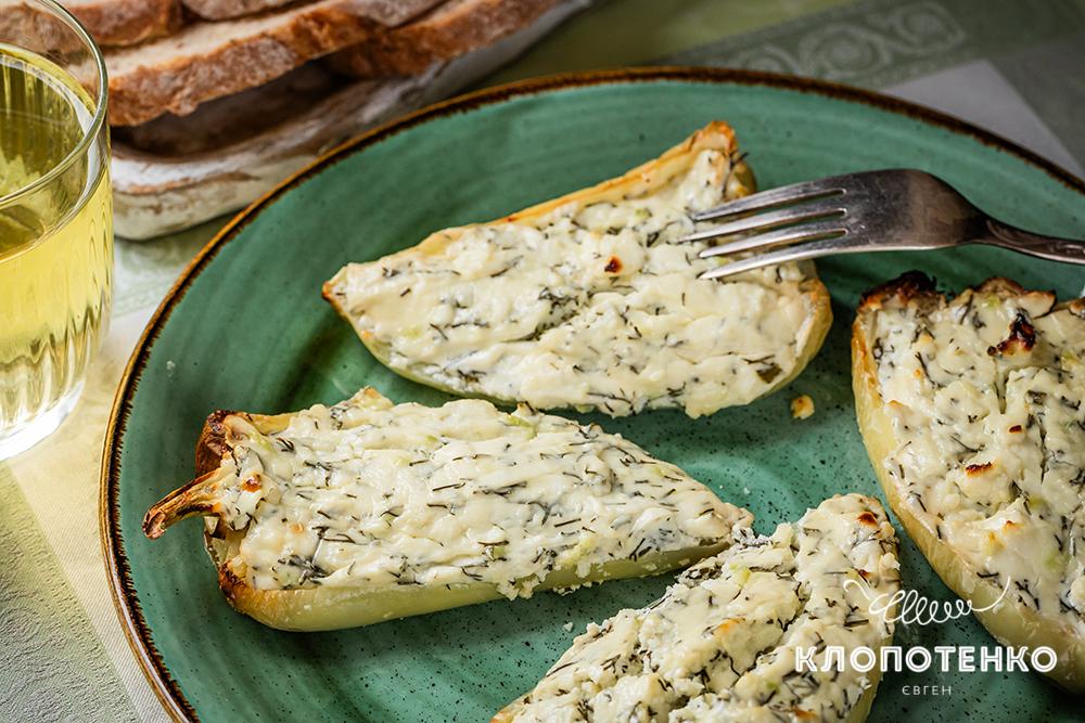 Запечені перці з фетою