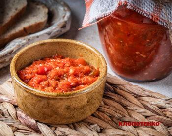 Аджика з болгарського перцю на зиму