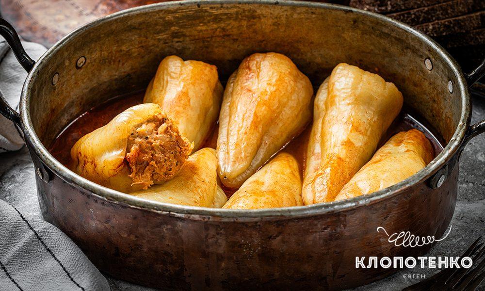 Фаршировані перці з курячим фаршем