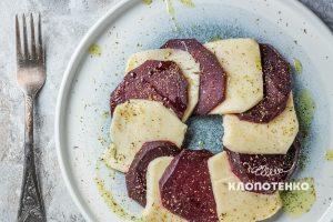 Салат з буряка і сиру