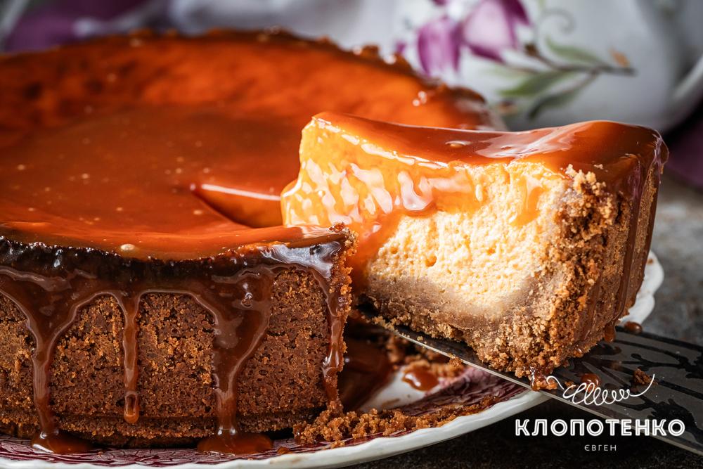 чизкейк з гарбузом