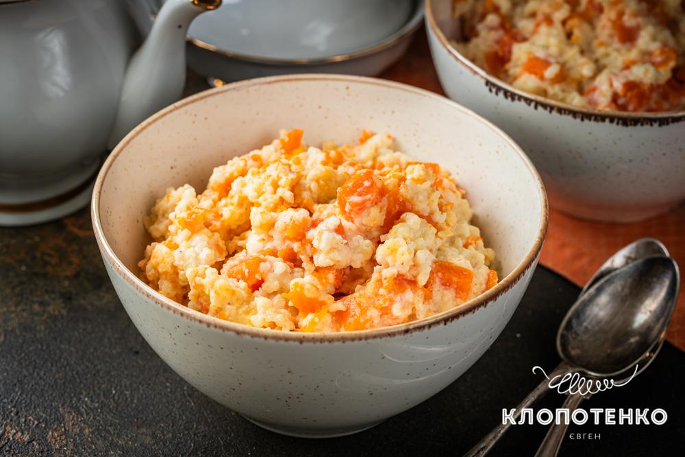 гарбузова каша з пшоном