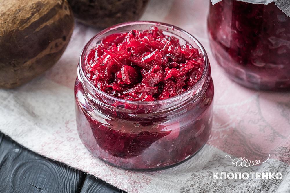 Салат з буряком на зиму