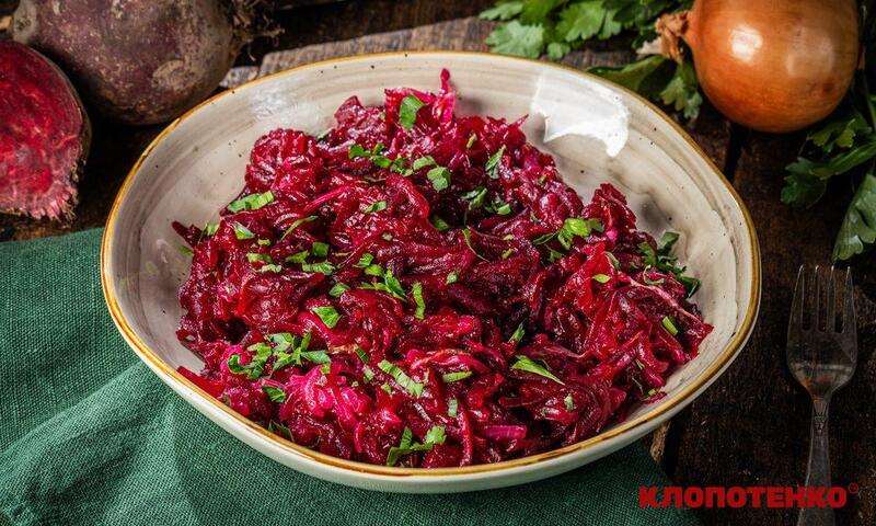 Простий салат з буряка