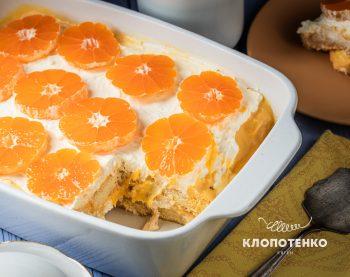 тирамісу з мандаринами