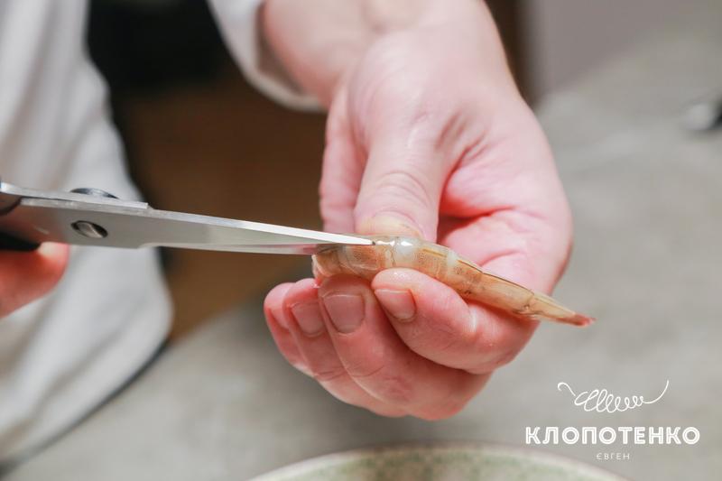 як почистити креветки 