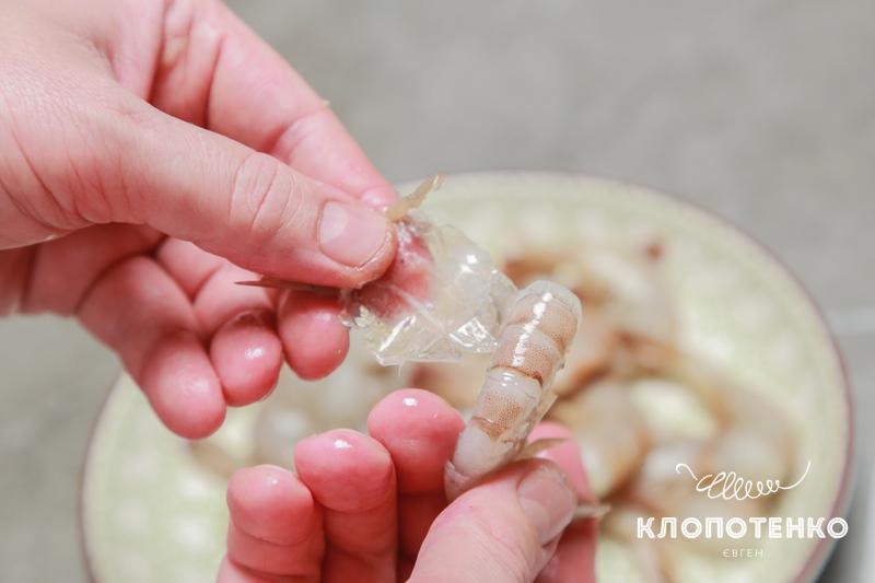 як почистити креветки