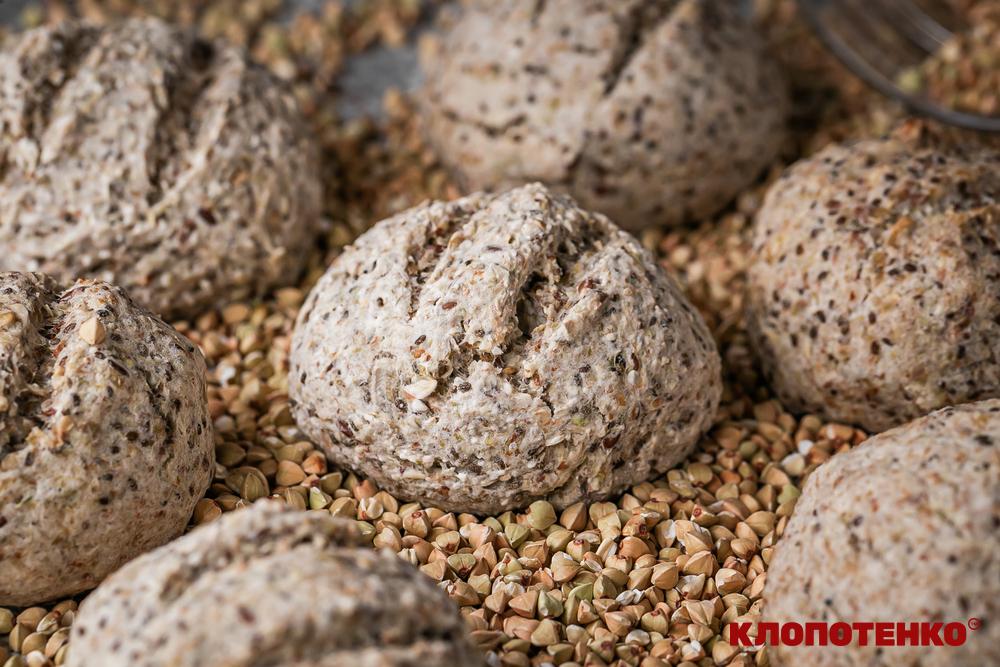 булочки з зеленої гречки