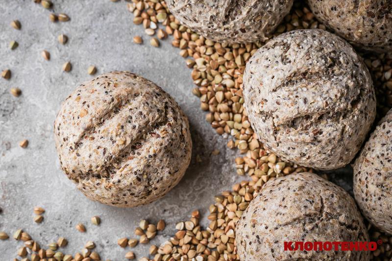 булочки з зеленої гречки