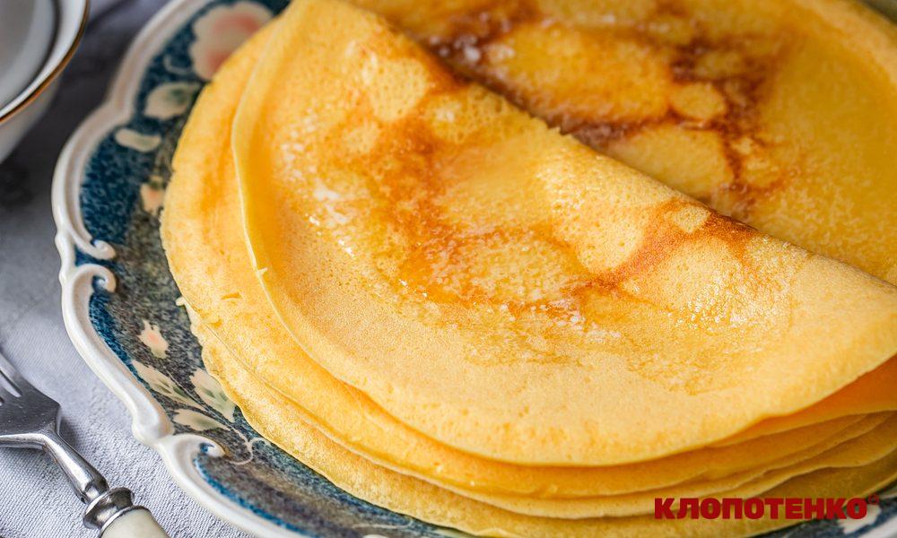 Млинці на кукурудзяному борошні