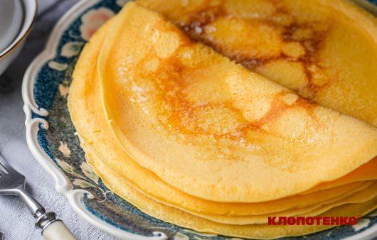 Млинці на кукурудзяному борошні