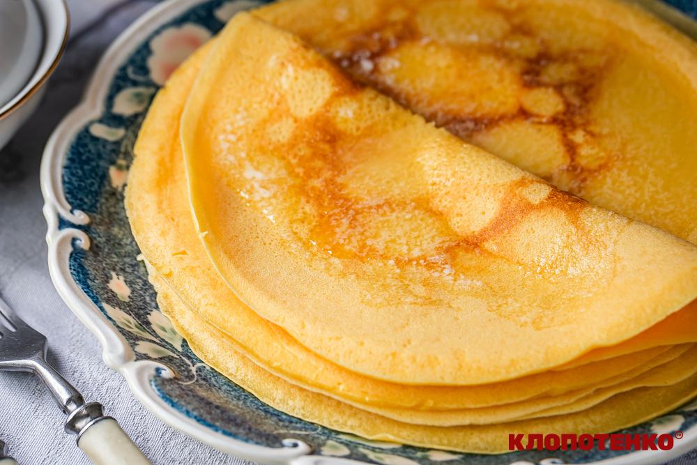 Млинці на кукурудзяному борошні