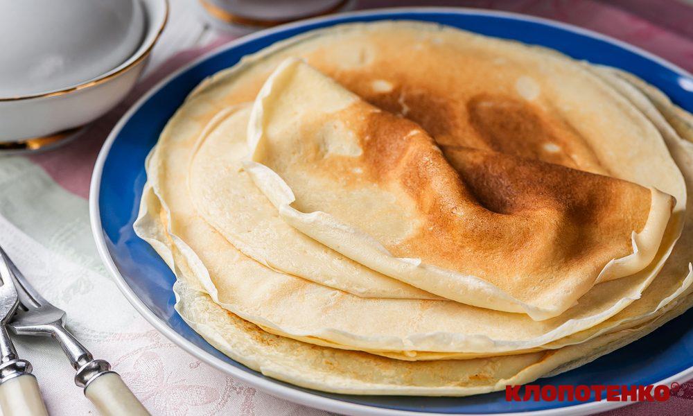 Млинці на йогурті
