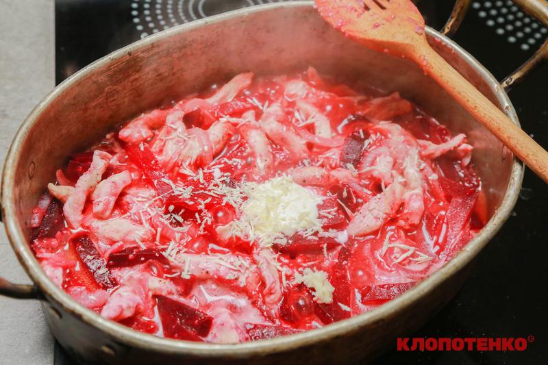 Тушкування шпундри разом із хріном