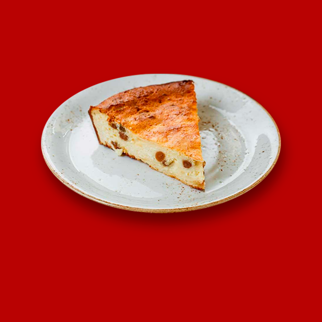 Сирна запіканка страва