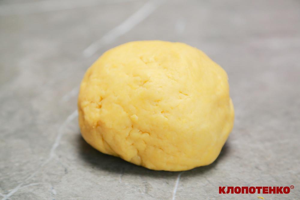 Готове пісочне тісто для відкритого пирога