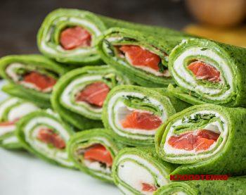 Млинці зі шпинатом