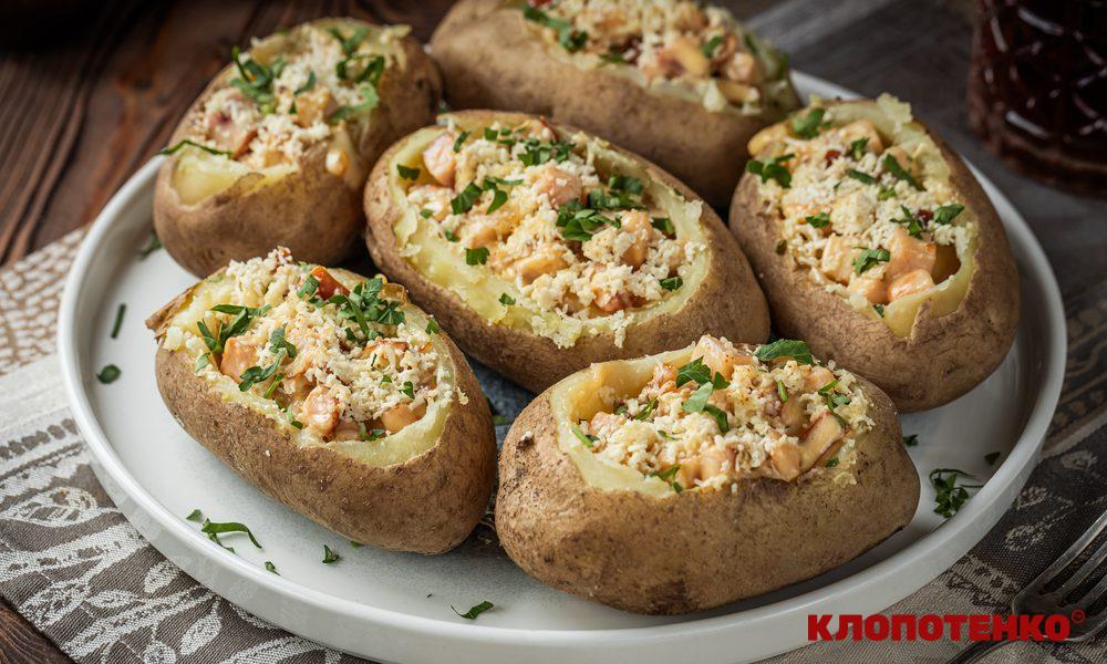 картопля з соусом карбонара