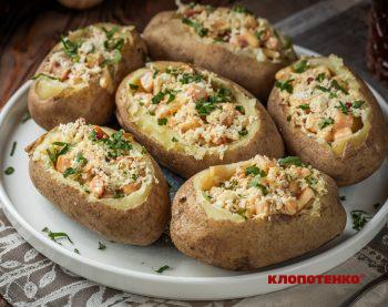 картопля з соусом карбонара