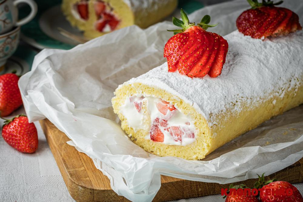 бісквітний рулет