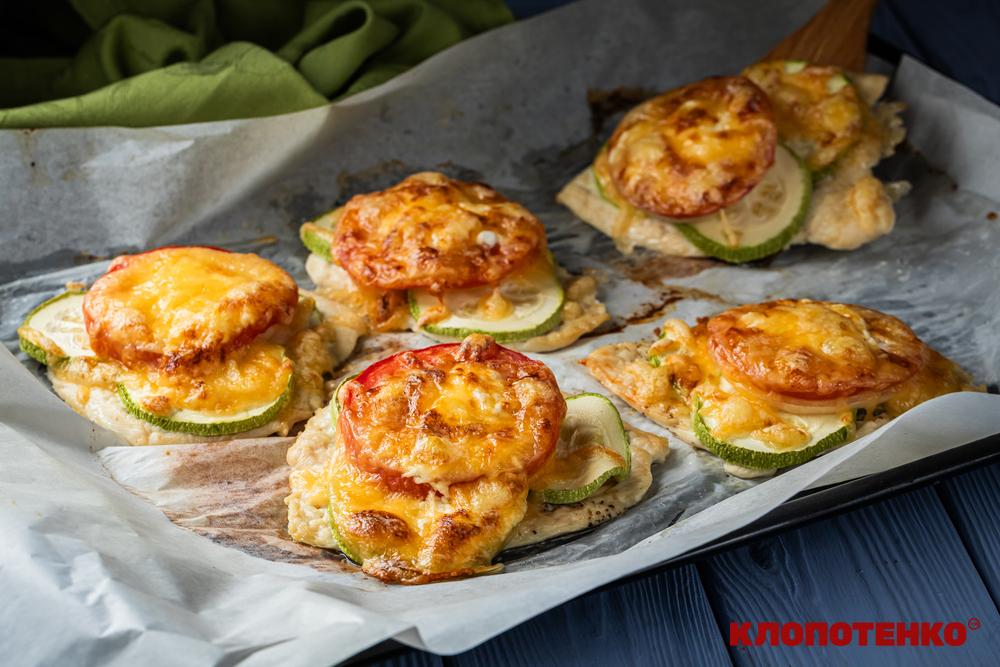 кабачок з курячим філе