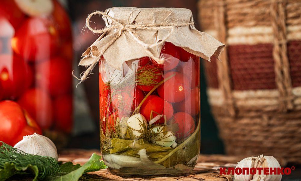 мариновані томати чері