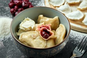 Вареники з черешнею