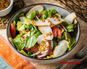 Французький салат з курячим філе