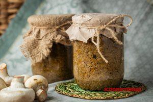 Грибан ікра на зиму