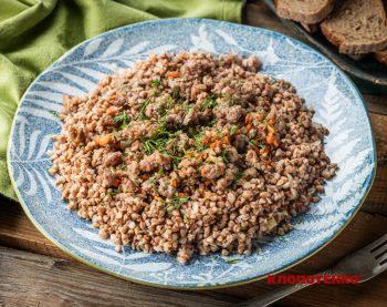 гречка з фаршем