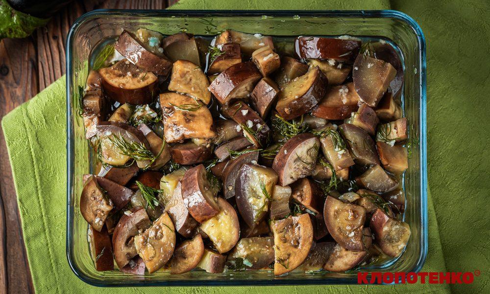 Мариновані баклажани