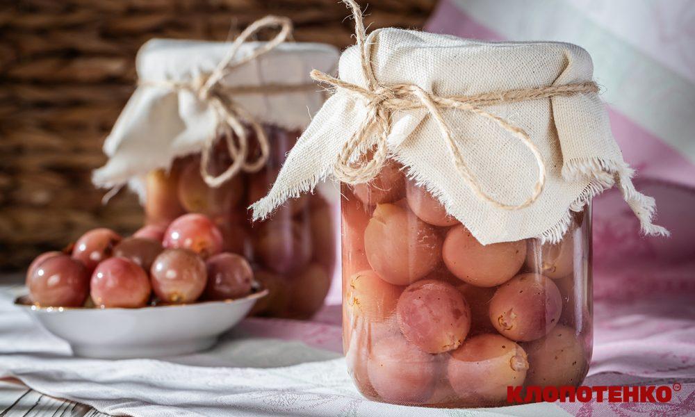 Маринований виноград на зиму