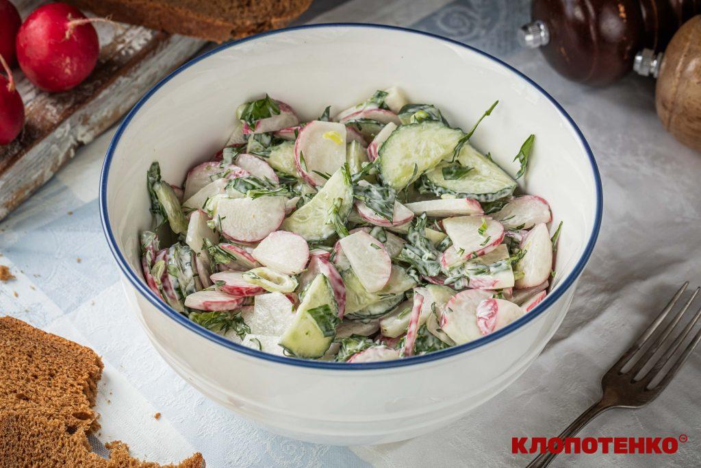 Салати з редискою