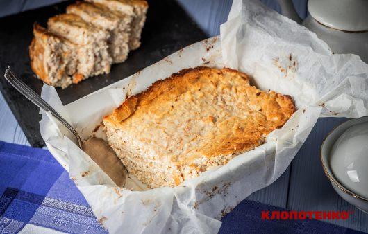 Запіканка з яблуками та манкою