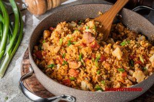 булгур з куркою