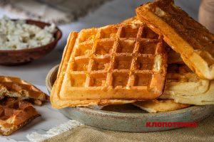 Сирні вафлі