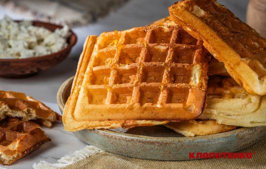 Сирні вафлі