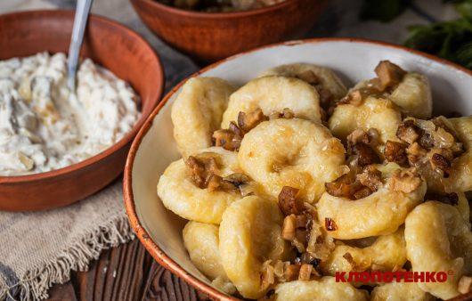 картопляні галушки