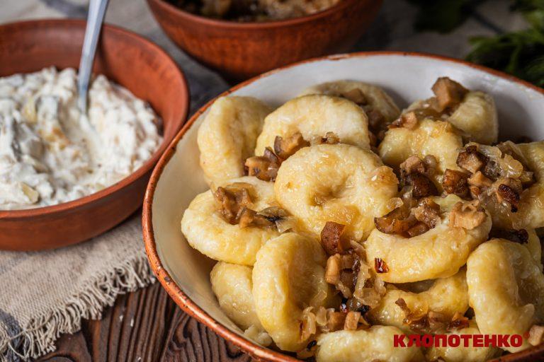 картопляні галушки