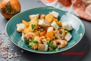 салат з хурмою