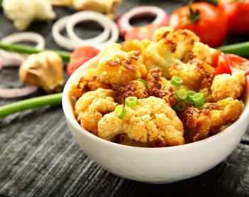 смажена цвітна капуста