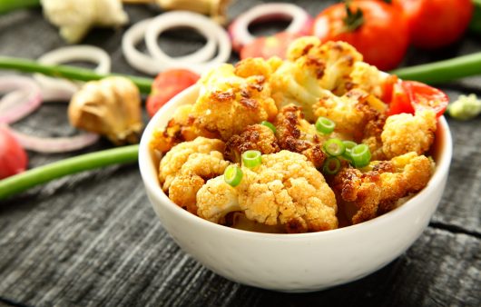 смажена цвітна капуста