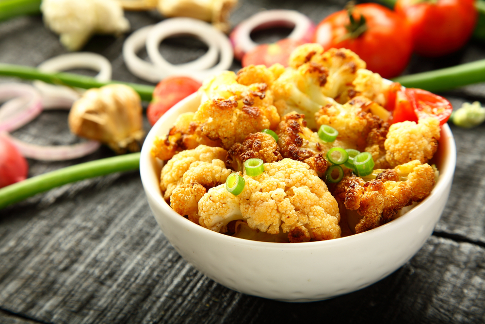 смажена цвітна капуста