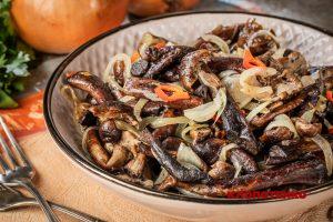 смажені опеньки