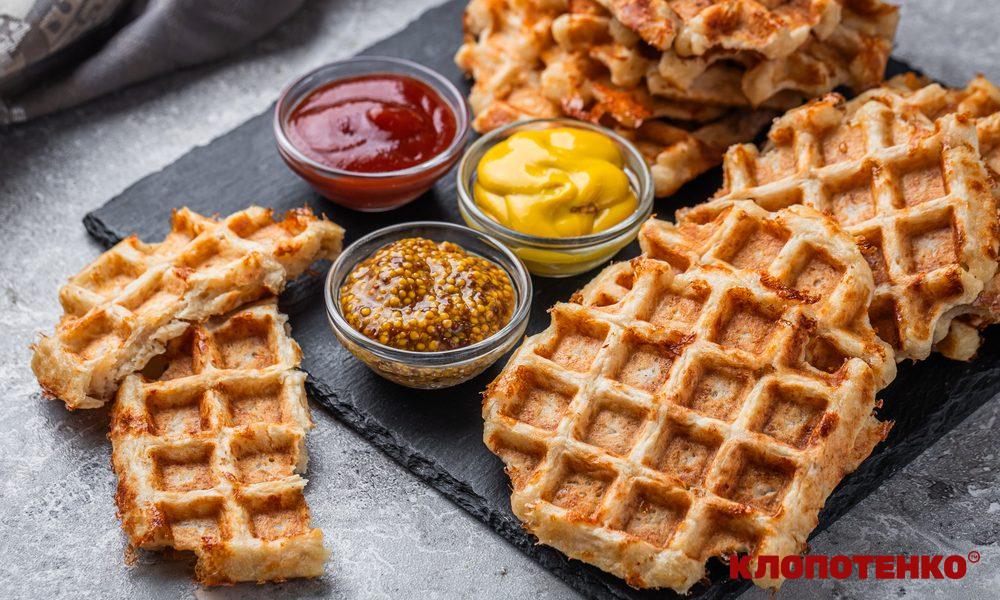вафлі з фаршем