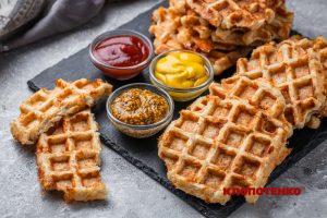 вафлі з фаршем