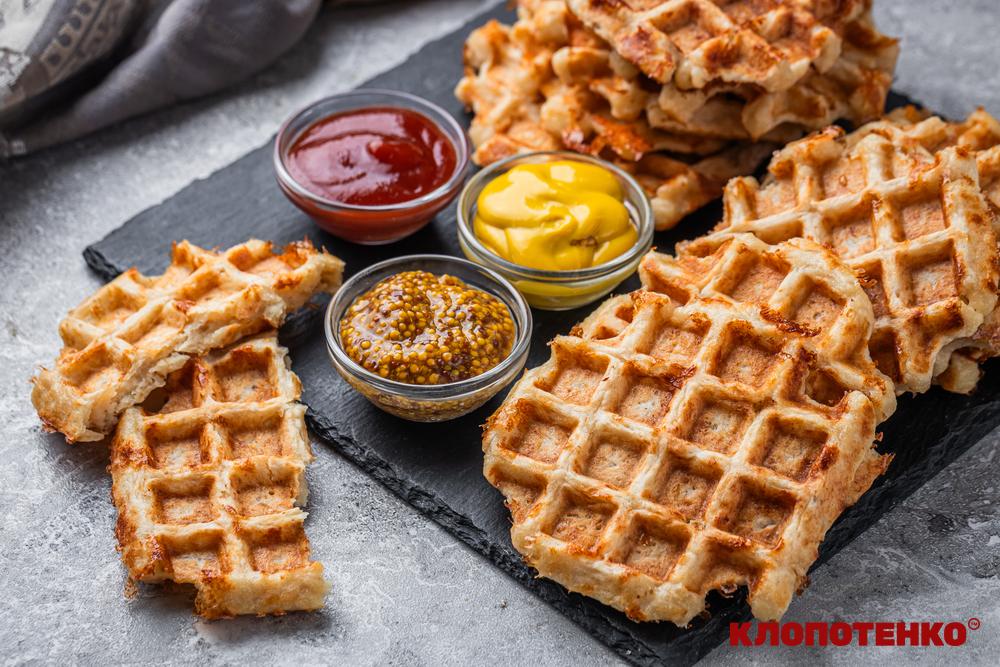 вафлі з фаршем