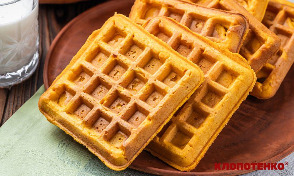 Гарбузові вафлі